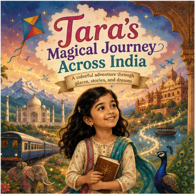 Tara’s Magical Journey Across India Dimple storybook cover